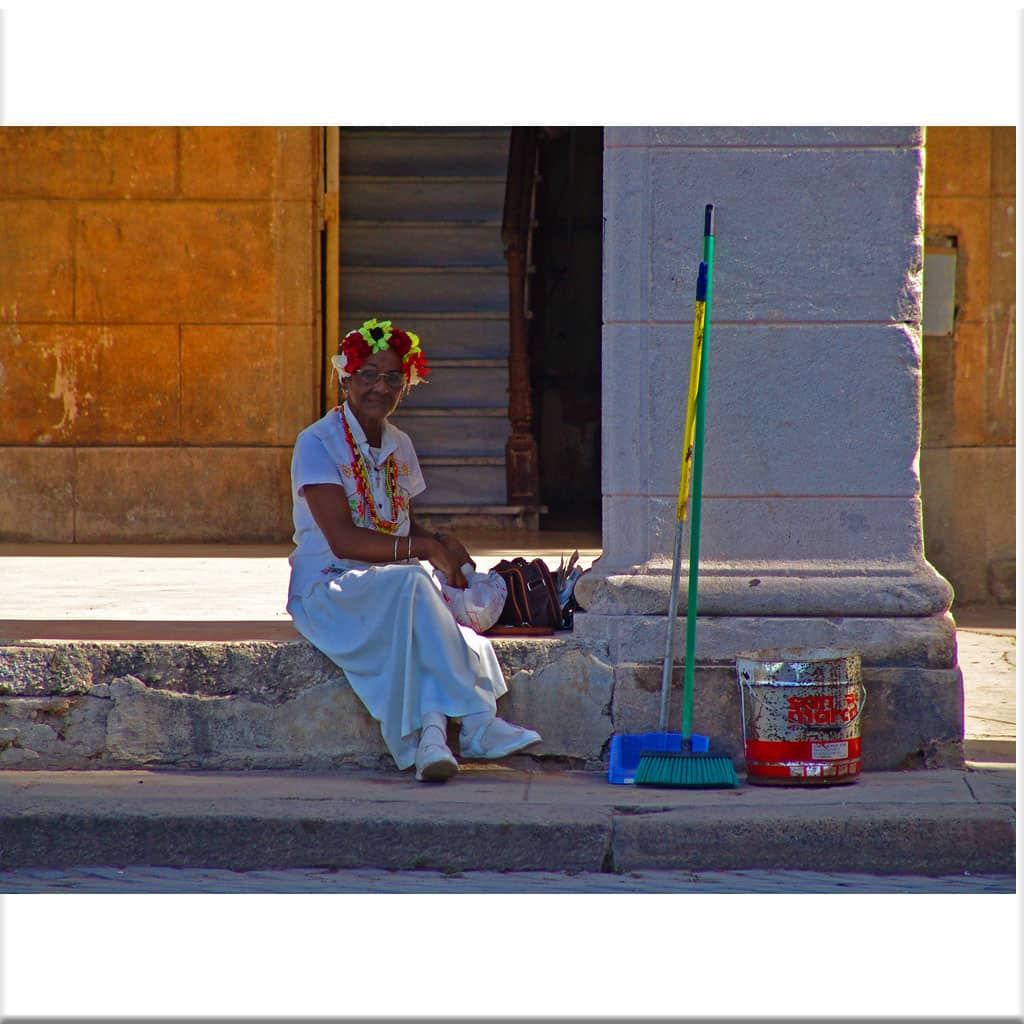 Lady en la Habana